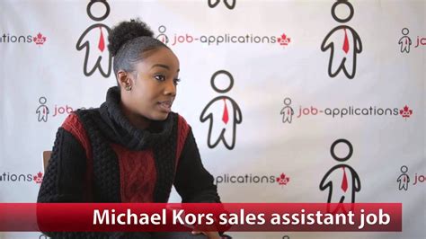 michael kors hiring age|michael kors sales assistant salary.